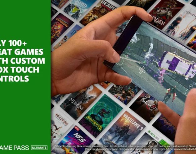 Xbox Game Pass 100 jeux compatibles smartphones