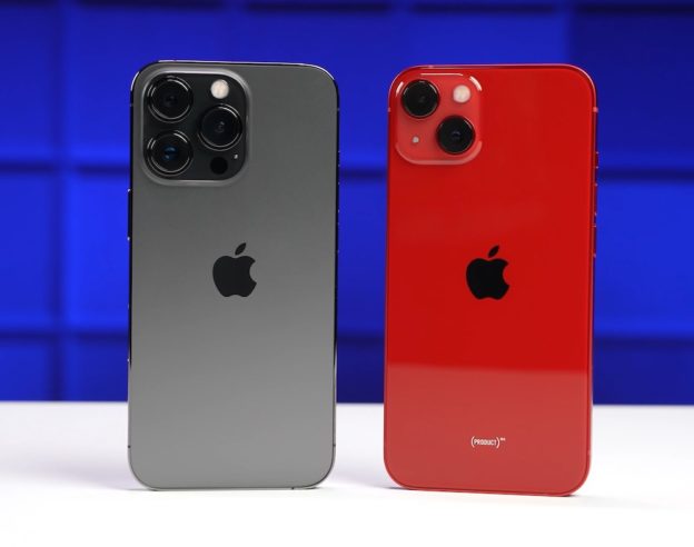 iPhone 13 Pro vs iPhone 13 Arriere