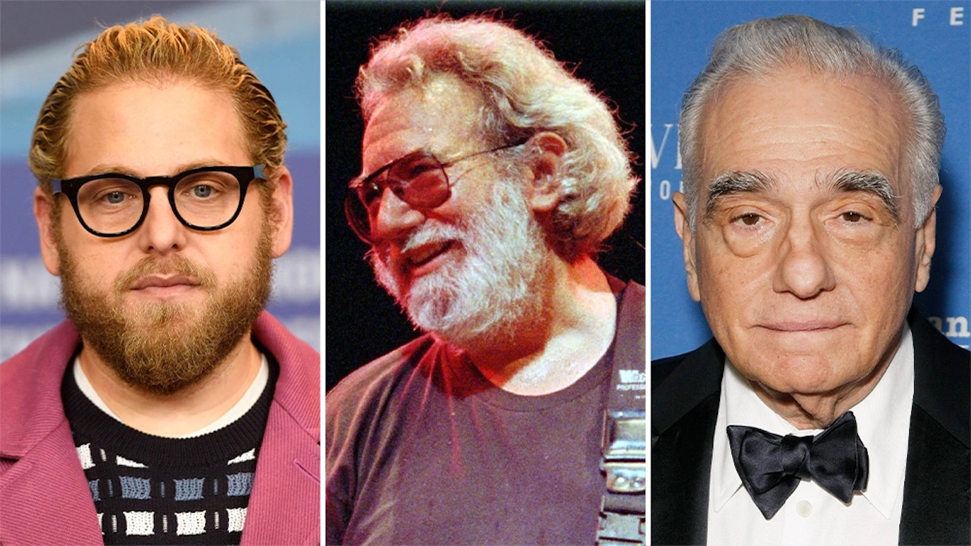 Jonah Hill Jerry Garcia et Martin Scorsese