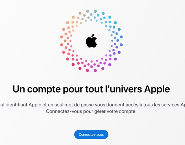 Site Identifiant Apple Nouvelle Interface