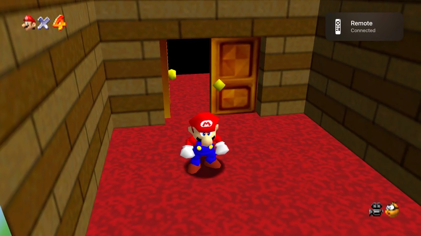 Super Mario 64 Apple TV