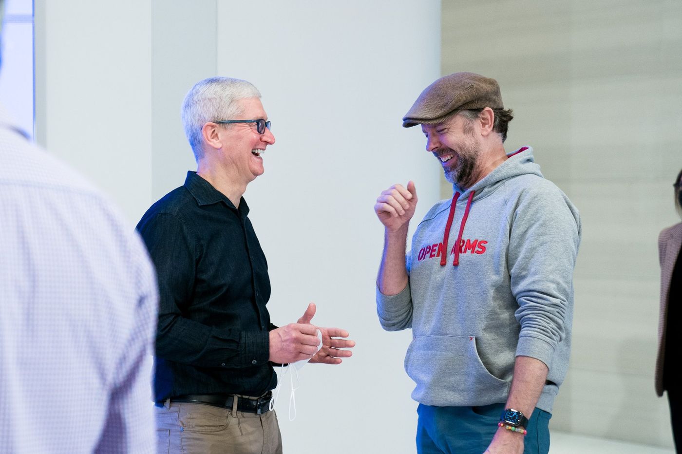 Tim Cook Jason Sudeikis