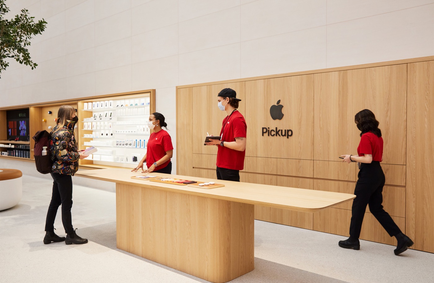 Apple Store Berlin Zone Pickup
