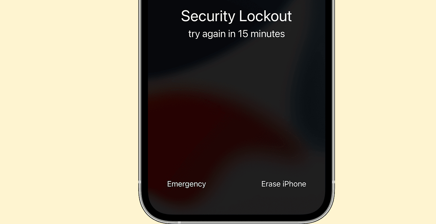 iOS 15.2 Reinitialiser iPhone Verrouille