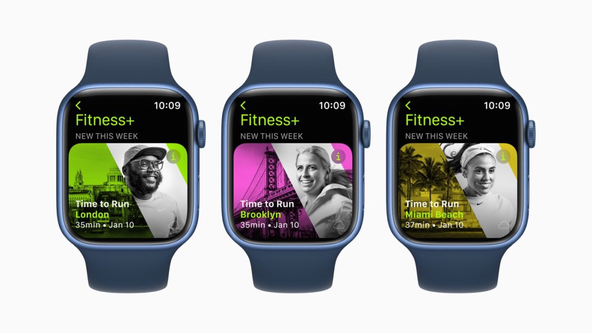 Apple Fitness Plus Time to Run Courez