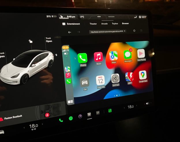 image de l'article CarPlay d’Apple dans une Tesla est possible avec un Raspberry Pi