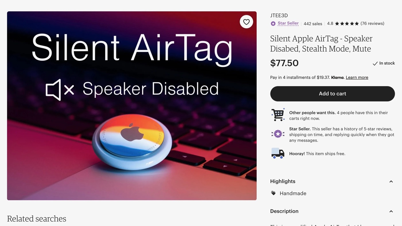 AirPods Silencieux Modifie