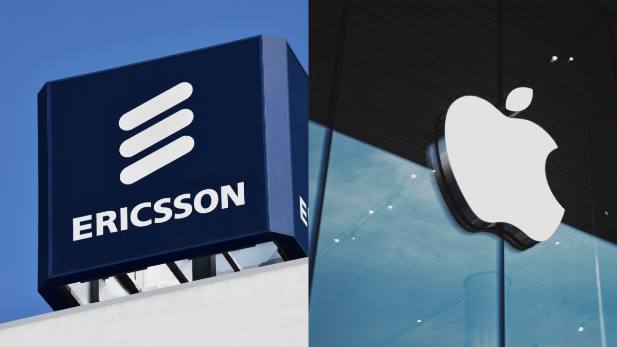 Apple Ericsson Logos