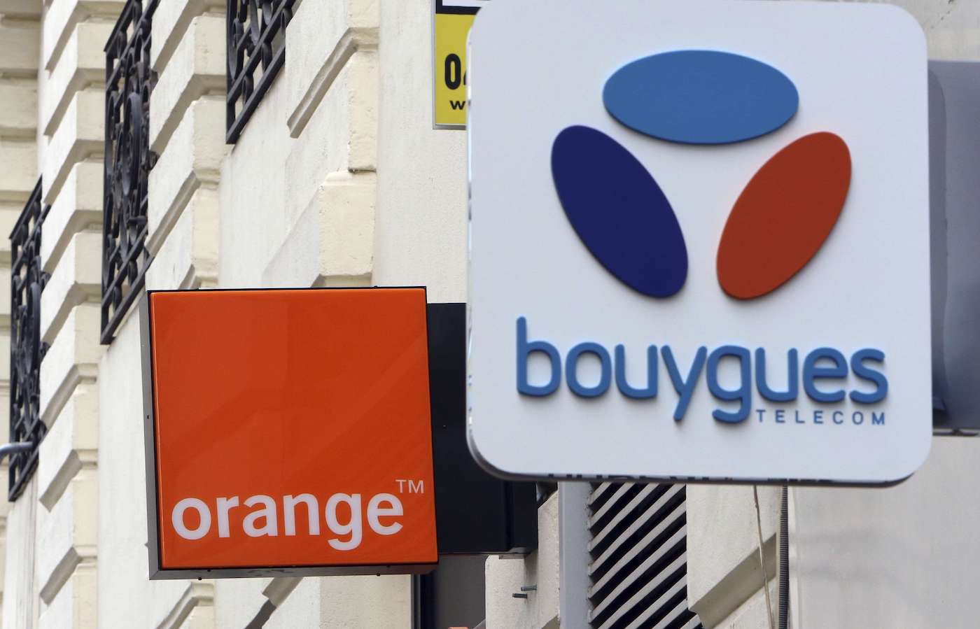 Bouygues Telecom Orange Logos