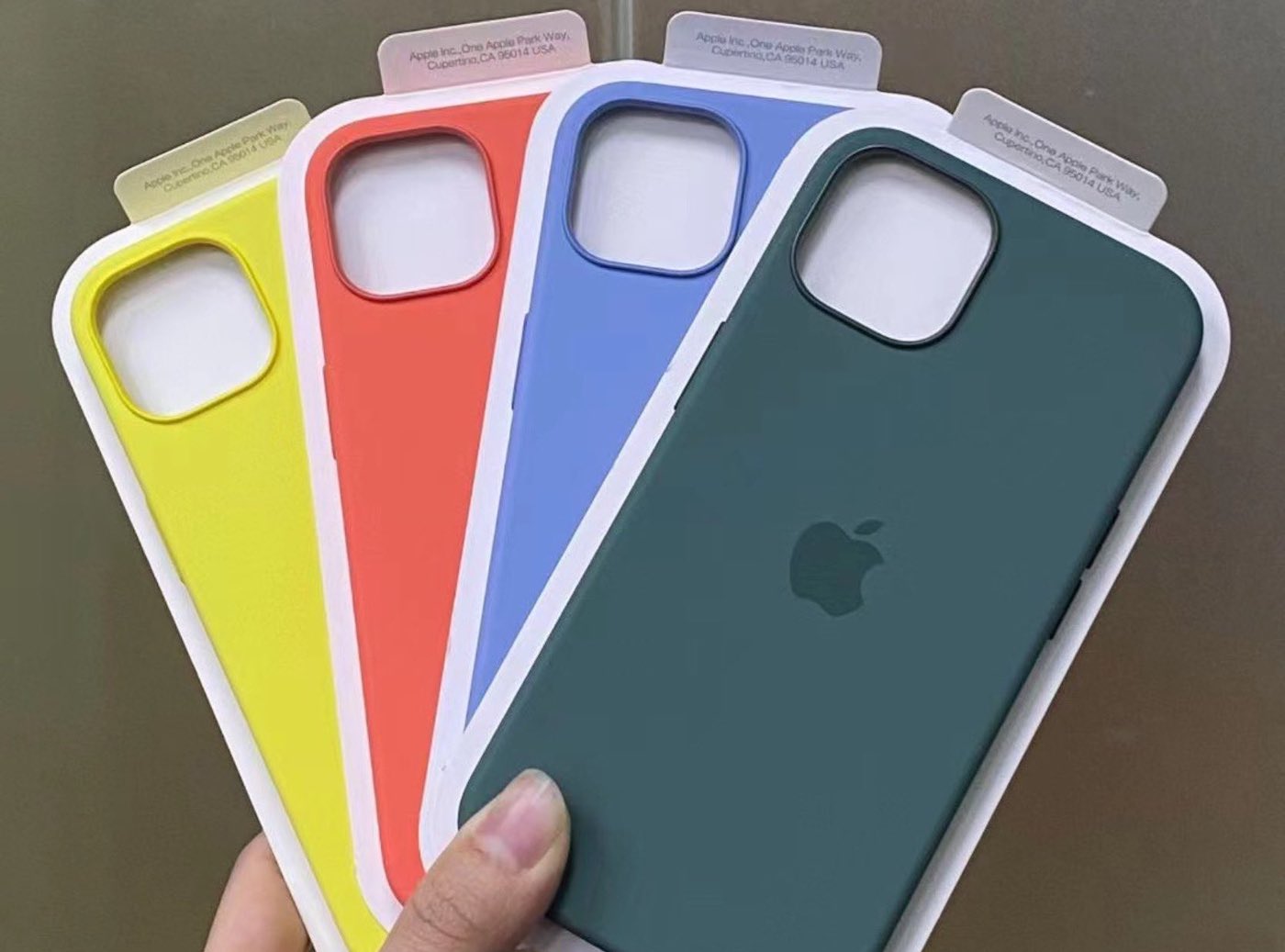 Fuite Nouvelles Coques MagSafe iPhone 13 Printemps 2022