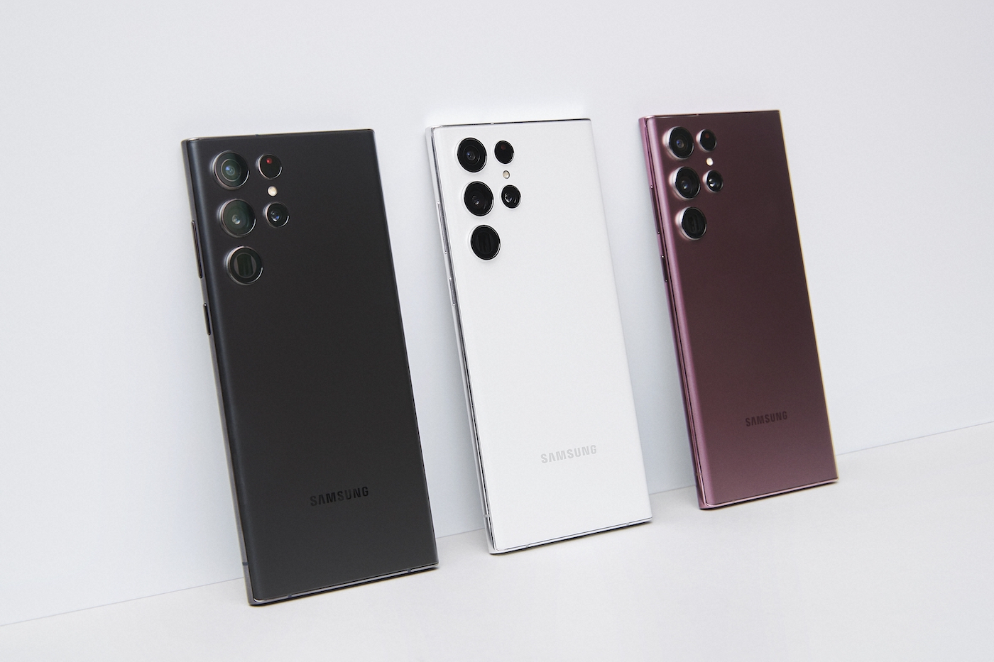 Samsung Galaxy S22 Ultra Officiel Arriere Coloris