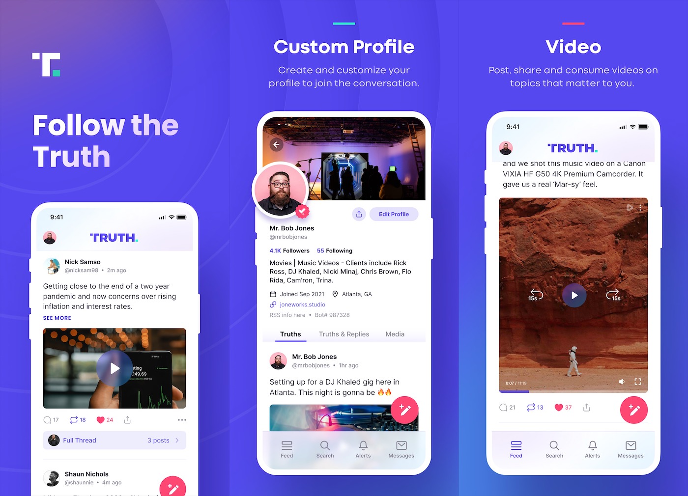 Truth Social Application