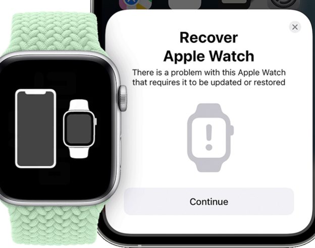 iPhone Restauration Apple Watch