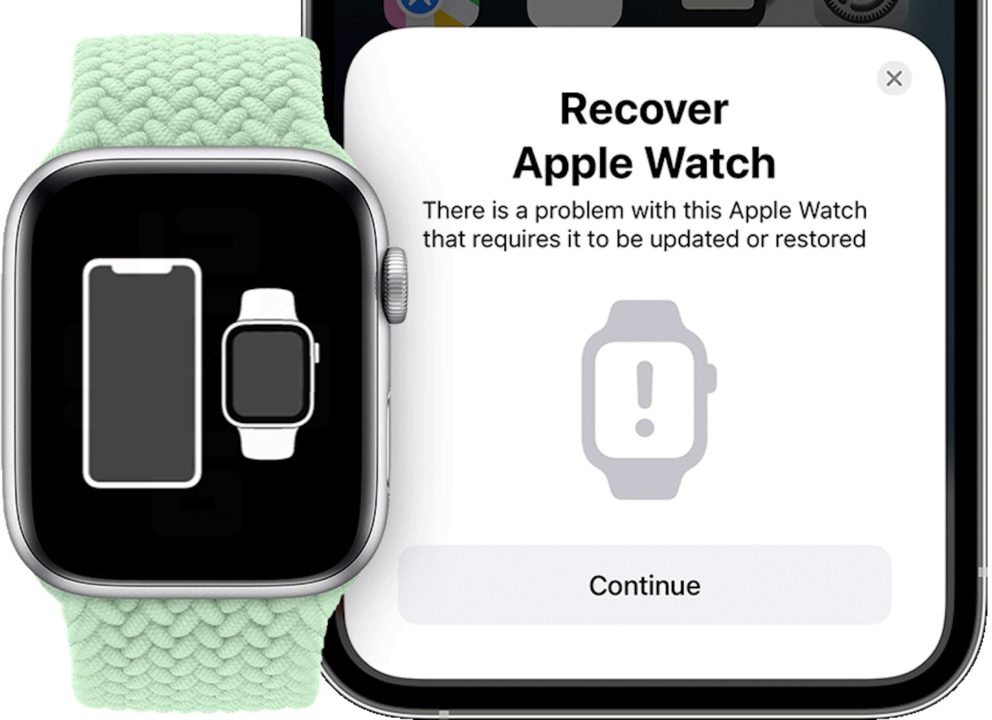 iPhone Restauration Apple Watch