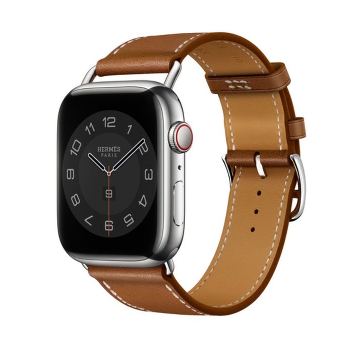 Apple Watch bracelet fauve