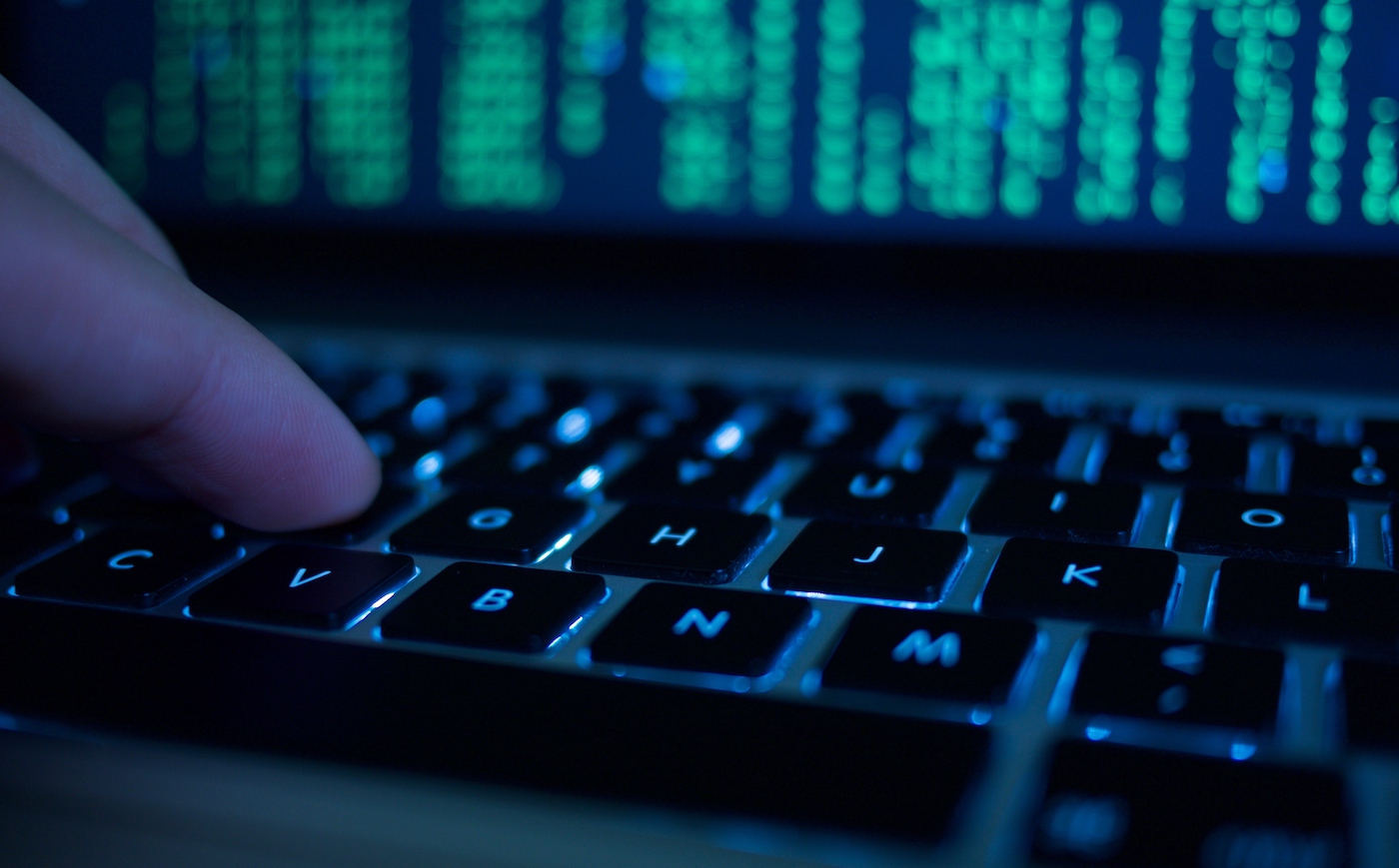 Clavier Touches Hack Lignes de Code