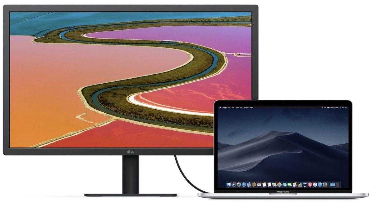 LG UltraFine MacBook Pro
