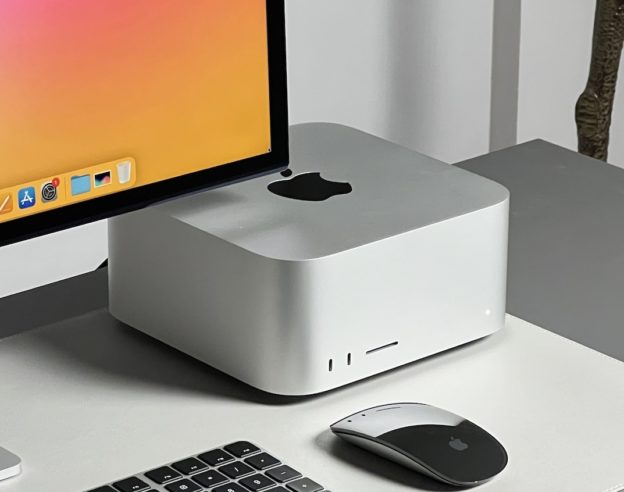 Mac Studio Avant Magic Mouse Noire