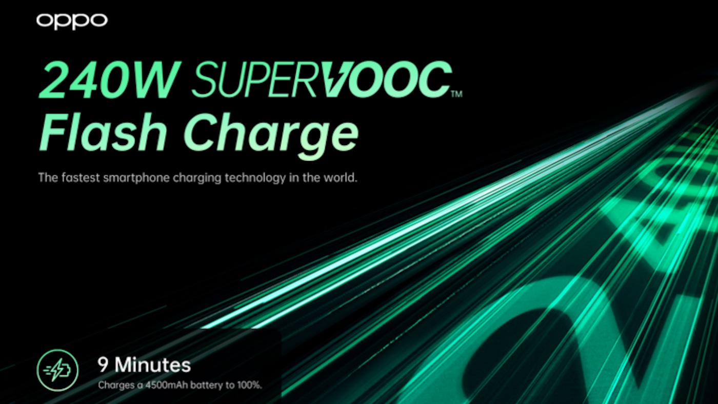 Oppo Charge Rapide 240 W