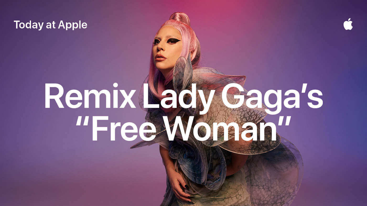 Today at Apple Remix Lady Gaga