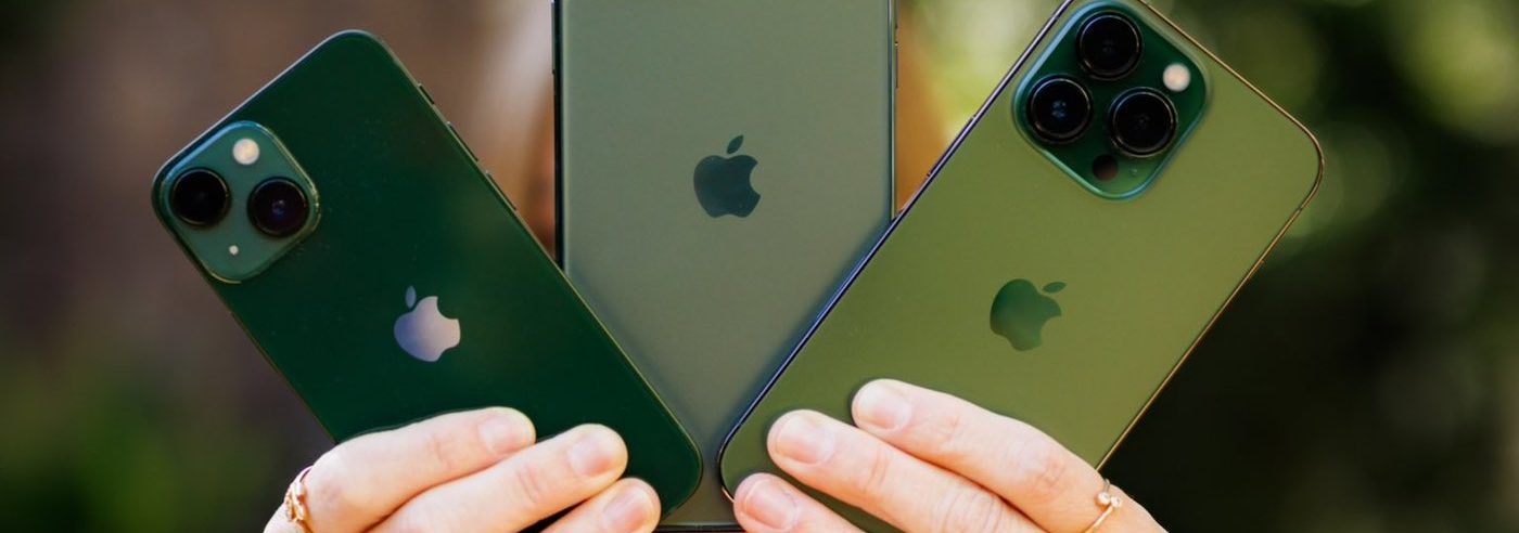 iPhone 13 et 13 Pro Vert Prise en Main