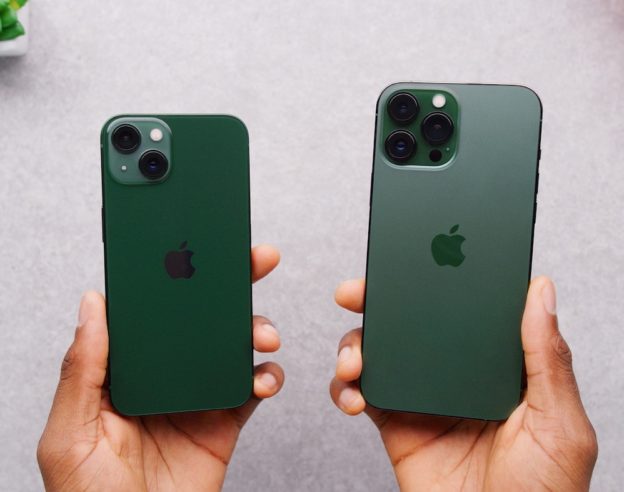iPhone 13 et iPhone 13 Pro Vert