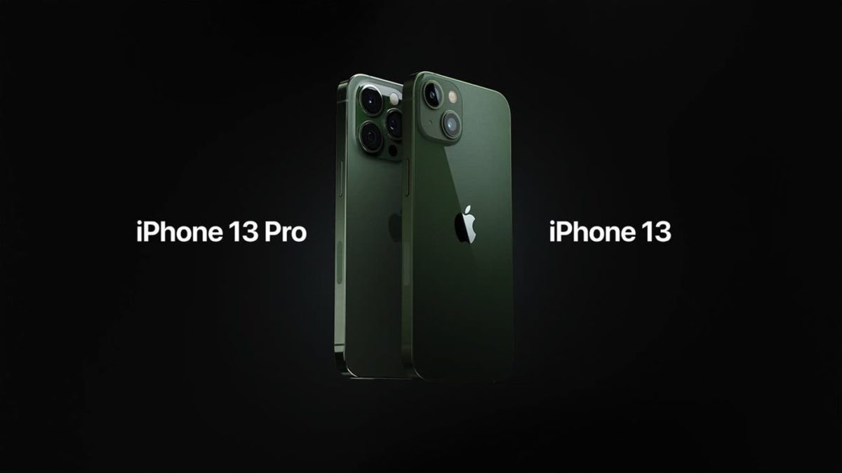 iPhone 13 et 13 Pro Vert