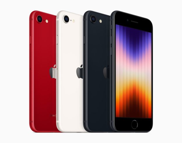 iPhone SE 3 2022 Officiel Coloris