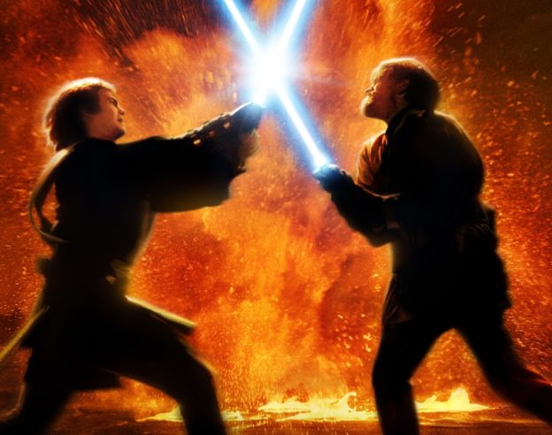 Anakin Skywalker vs Obi-Wan Kenobi Star Wars
