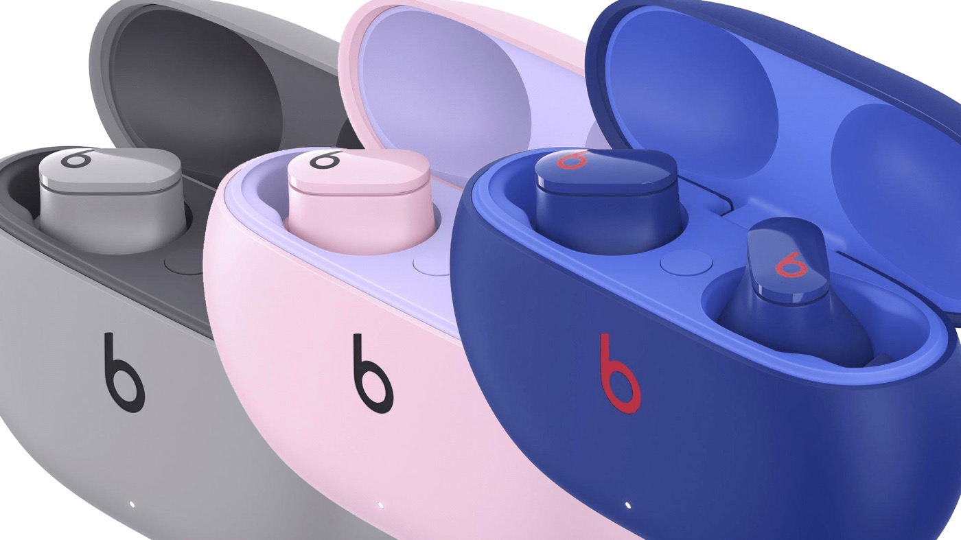 Beats Studio Buds Gris Rose Bleu