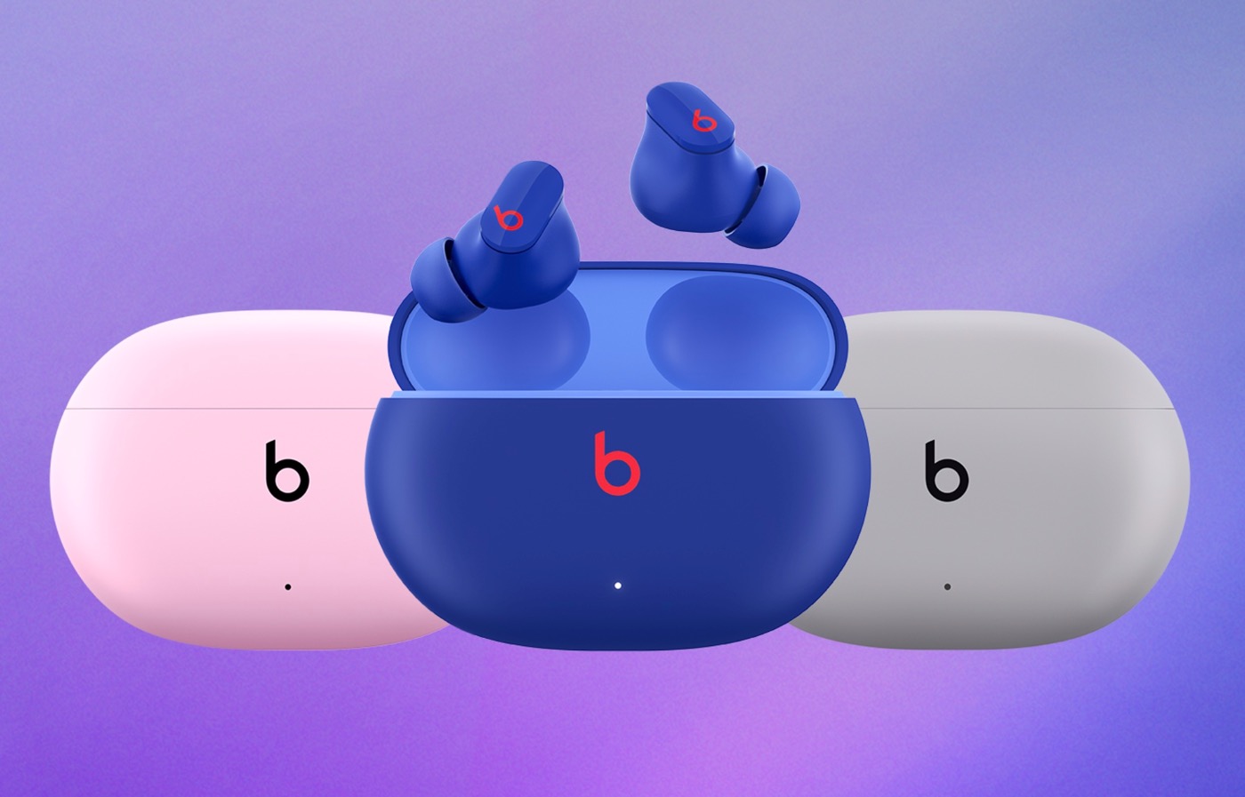 Beats Studio Buds Rose Bleu Gris