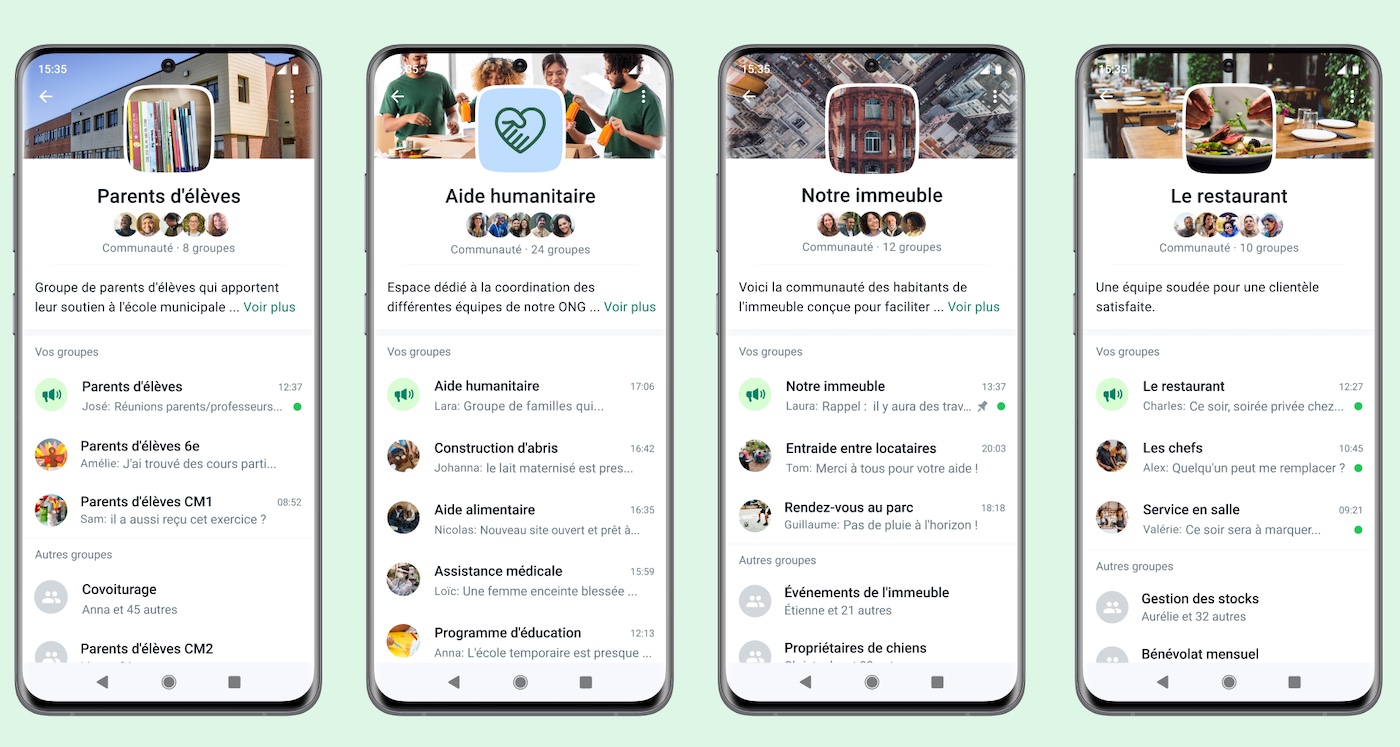 WhatsApp Communautes