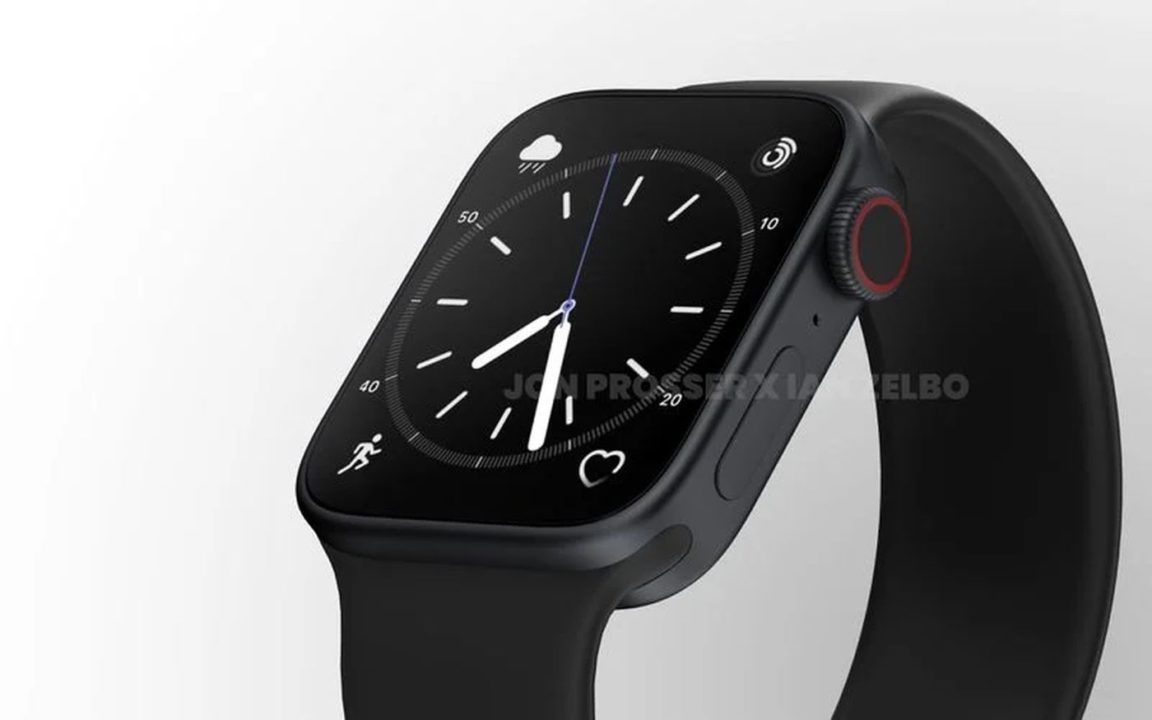 Apple Watch Series 8 flat design leak 2