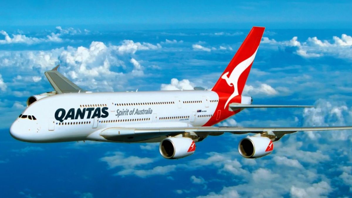 Qantas avion 