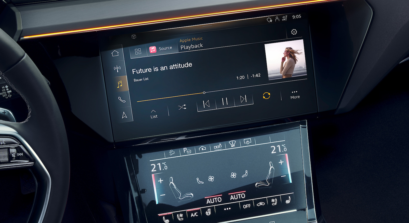 Voiture Audi Apple Music
