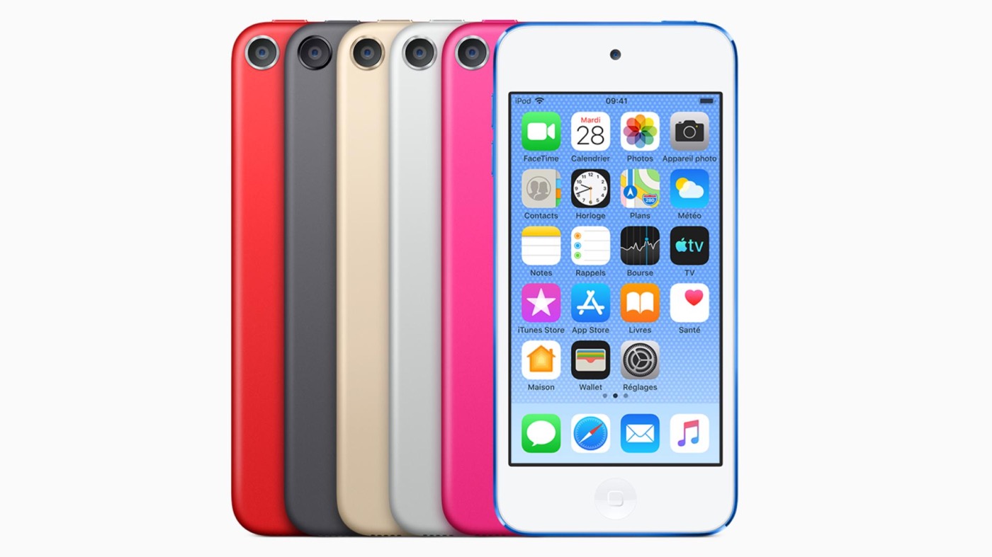 iPod touch 7G Coloris Avant Arriere