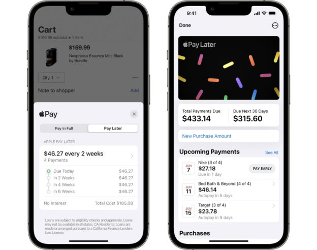 image de l'article Apple Pay Later connaît des problèmes et serait reporté à 2023