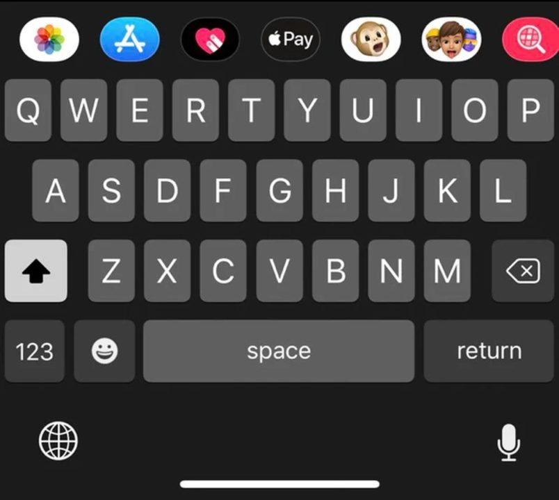 iOS 16 retour haptique clavier