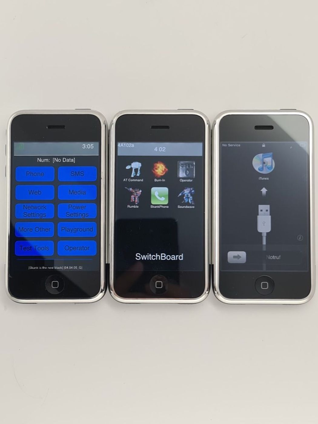 iPhone prototypes