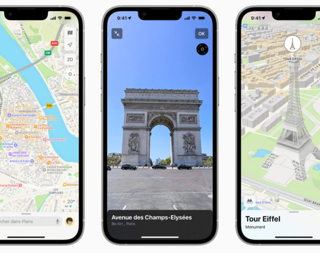 Apple Plans Nouvelles Cartes France Look Around