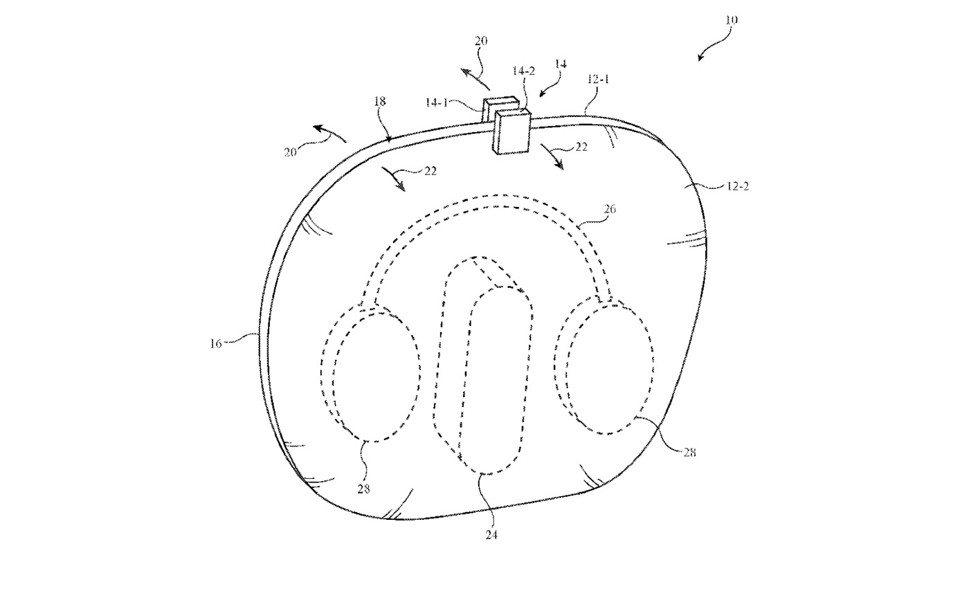 Brevet Etui AirPods Max