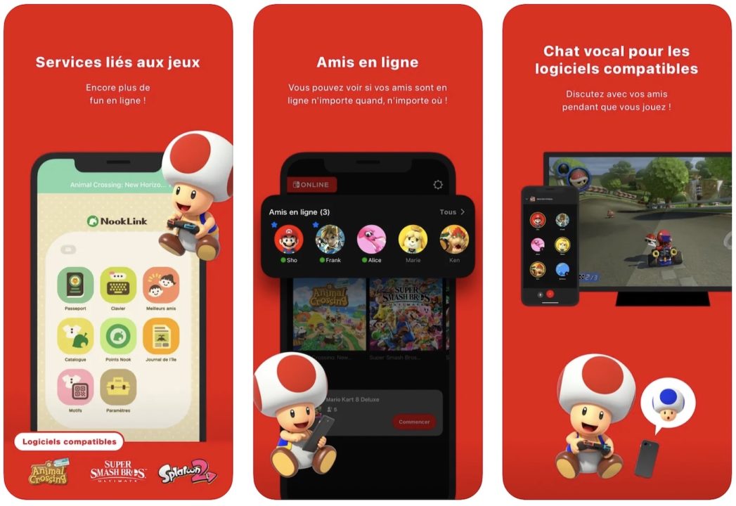 Nintendo Switch Online Application iPhone