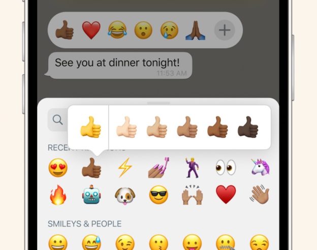 WhatsApp Reaction Emoji