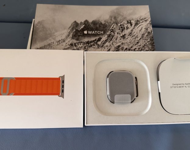 Apple Watch Ultra Deballage