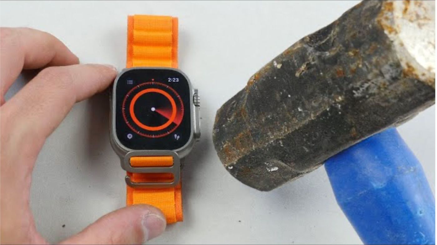 Apple Watch Ultra test solidité