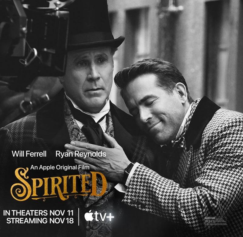 Spirited La Comédie Musicale Avec Ryan Reynolds Sera Disponible Sur Apple Tv Le 18 Novembre 