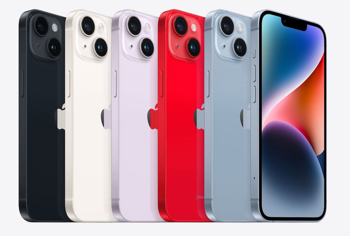 iPhone 14 Avant Arriere Coloris Officiel