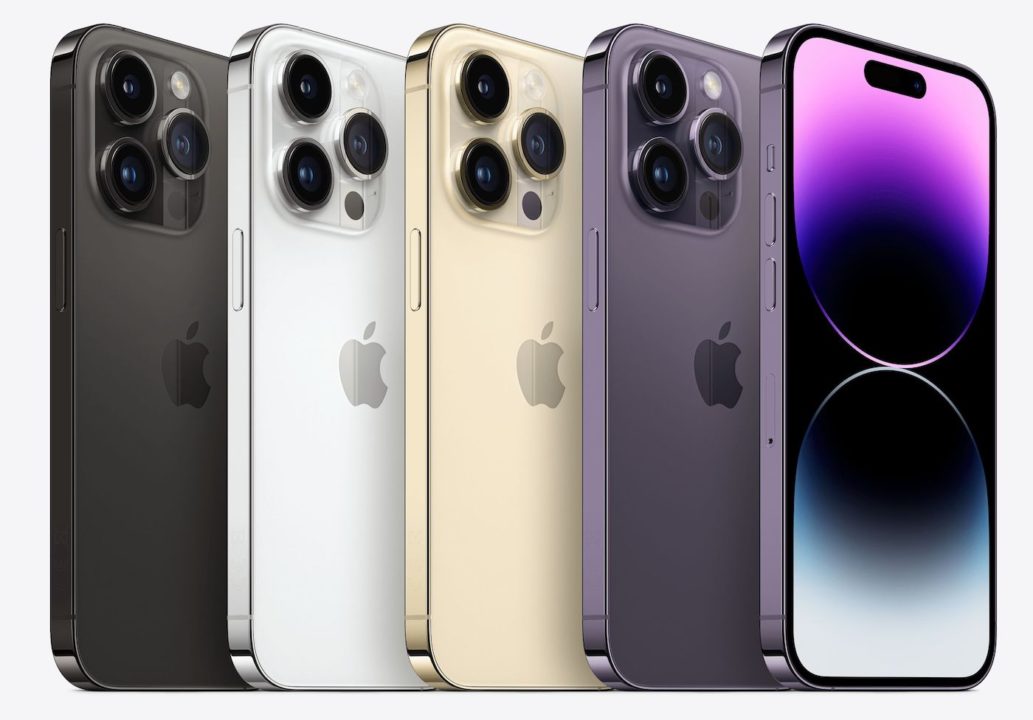 iPhone 14 Pro Avant Arriere Coloris Officiel