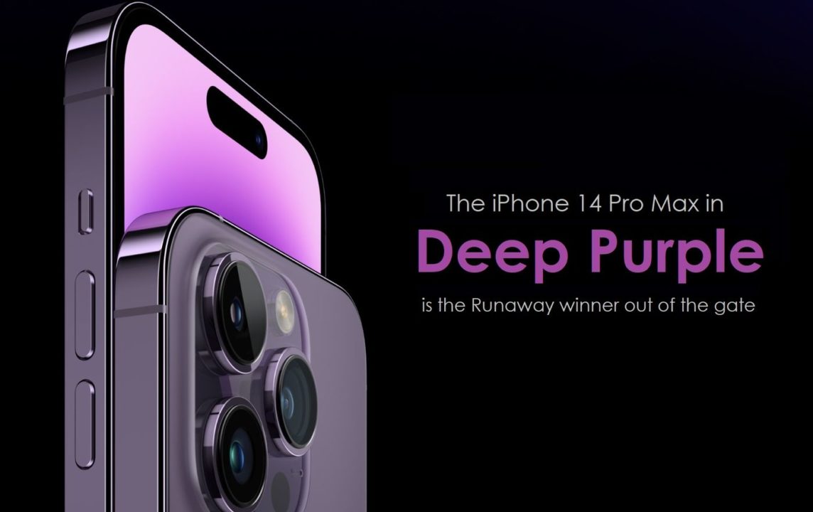 iPhone 14 Pro Max violet