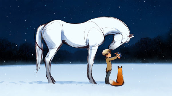 Enfant La Taupe Le Renard et le Cheval